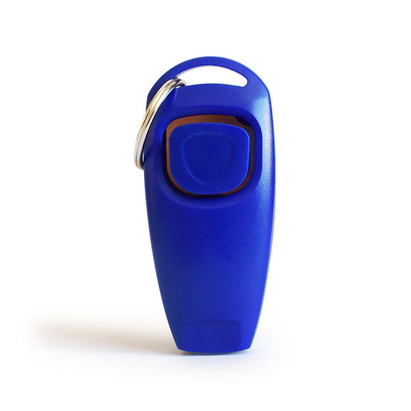 Pet Training Whistle & Clicker: Multi-Functional Dog Trainer with Keychain.