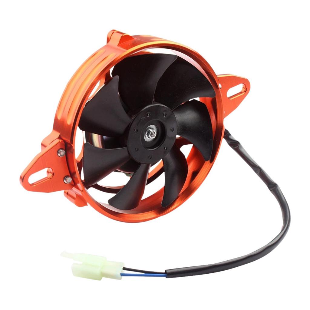 Radiator Cooling Fan Easy Installation Electric Cooling Fan for Motorcycle Pit Bike Quad 125cc 150cc 200cc 250cc 4 Wheeler