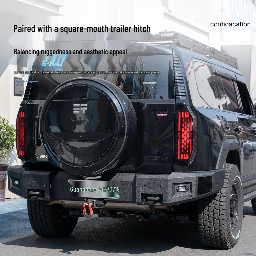 Zongheng G700 Off-Road Front & Rear Anti-Collision Modified Bumpers