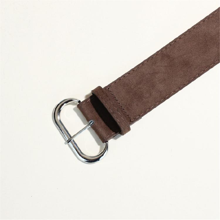 Premium PU Leather Wide Belt Comfortable Faux Suedes Waist Cincher Belt For Stylish Functional Wear