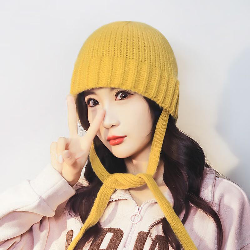 

ZHENYUEQI Women s Winter Knit Bucket Hat with Drawstring One Size