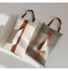 Simple Hanging Portable Tissue Box Pu Leather Fashion Color Matching Home Desktop Storage Tissue Bag Car Tissue Box Napkin Box