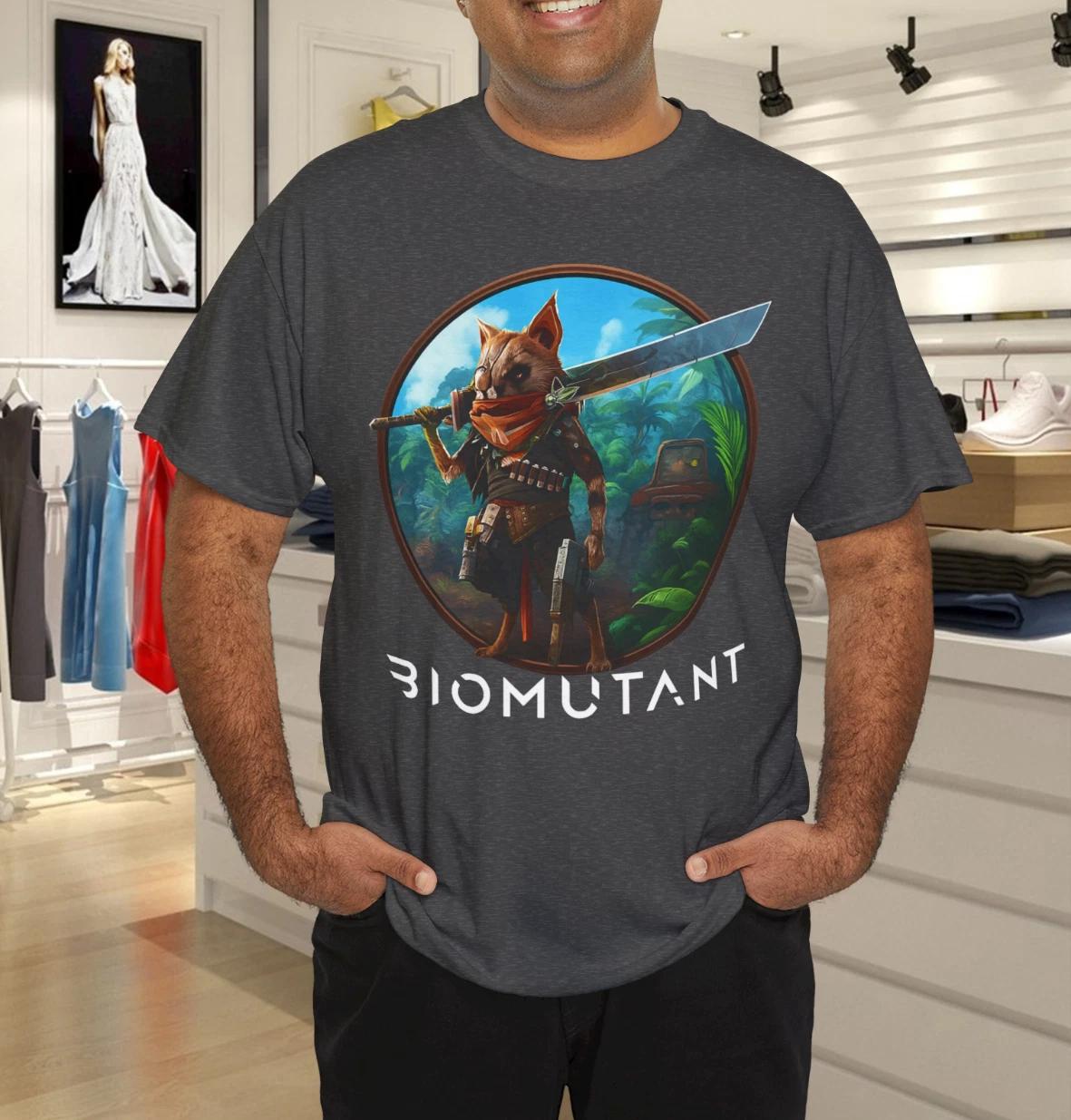 Biomutant Battle Unisex Gift T- Shirt S