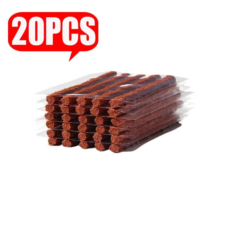 10-50pcs Mixed Tire Repair Strips Stiring Glue for Tyre Puncture Emergency Car Motorcycle Bike Tyre Repairing Rubber Strips