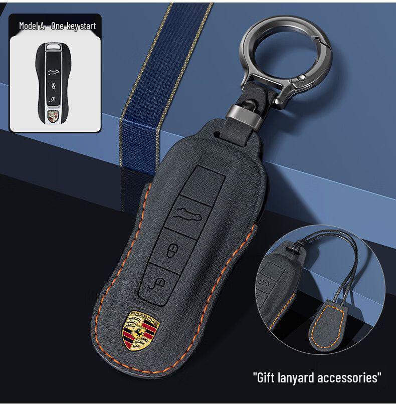 Porsche Macan Premium Autoschlüsselhülle & Halter