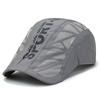 Spring and Summer New Outdoor Leisure Hat Men Forward Cap Sports Breathable Beret Middle-aged Hat