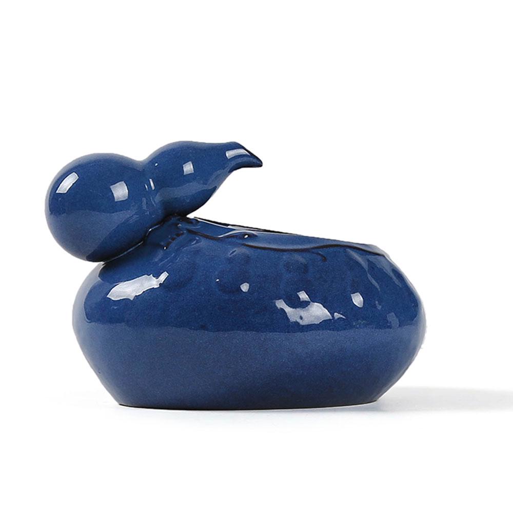 Pet Water Fountain 500ml Ceramic Gourd Shape Cat Water Dispenser with Noise Reduction Pump