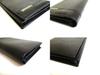 Authentic BVLGARI Serpenti Scaglie Black Leather Flap Long Wallet #b294 Open Box