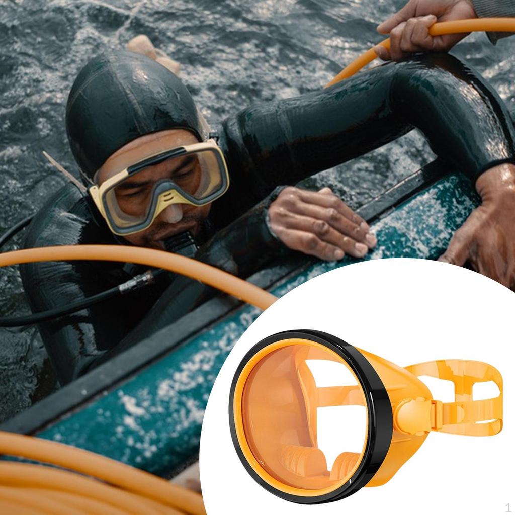 Anti-imma, Bekväma och Vattentäta Dykarglasögon för Vuxna, Ovala, Silikonglas, med