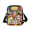 Borsa a tracolla Kpop Demon Hunters con design stampato per studenti delle scuole medie