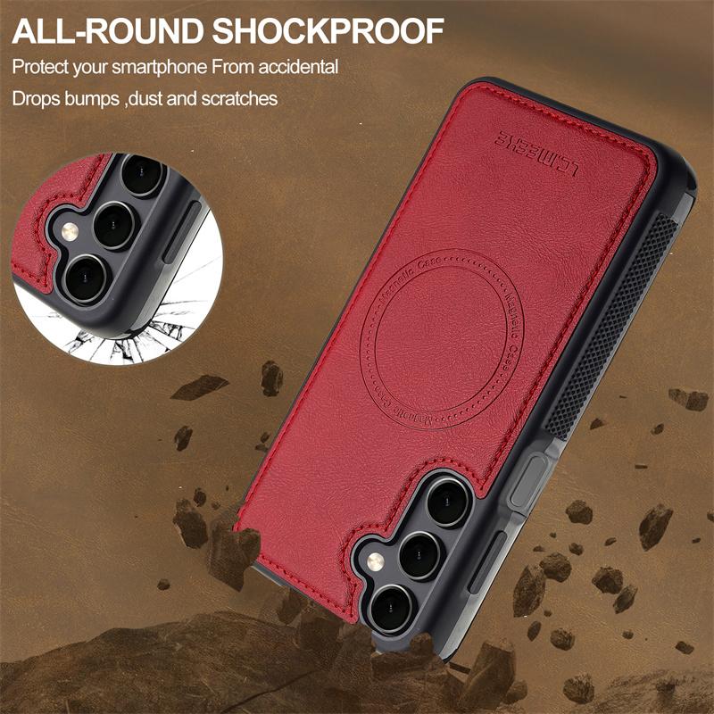 For Samsung A56 A55 A54 A53 A52 A52S 5G Case Magnetic Phone Case For Samsung Galaxy A36 A35 A34 A16 A15 A14 Case Back Cover A52S