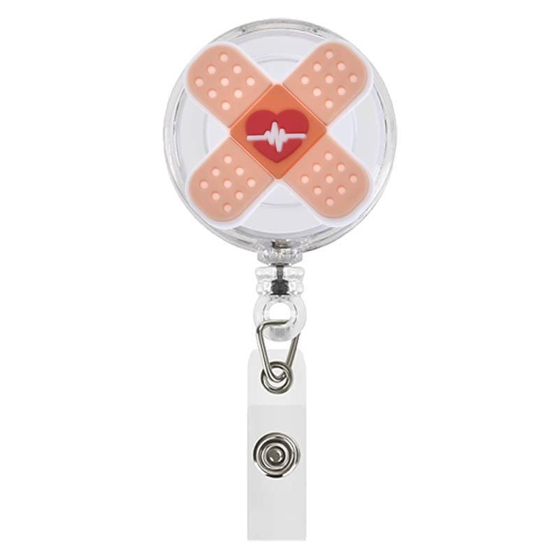 1pc Health Care Retractable Badge Reel Clips for Nurse Doctor Hospital Medical Workers Kawaii Business Card Holder Accessories