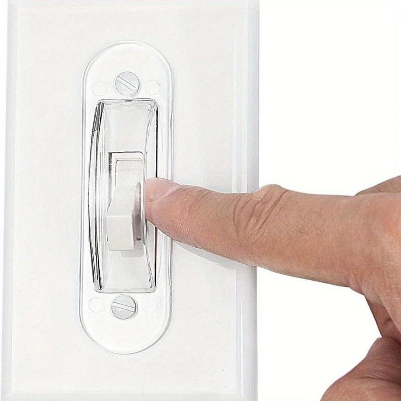 8pcs Light Switch Guard Cover,Light Switch Guard,Toggle Switch Cover,Light Switch Blocker,Light Switch Lock,Switch Cover Guard