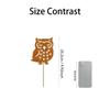 8pc Animal Silhouette Plug-in, Flower Pot Wrought Iron Decorative Garden Ornaments
