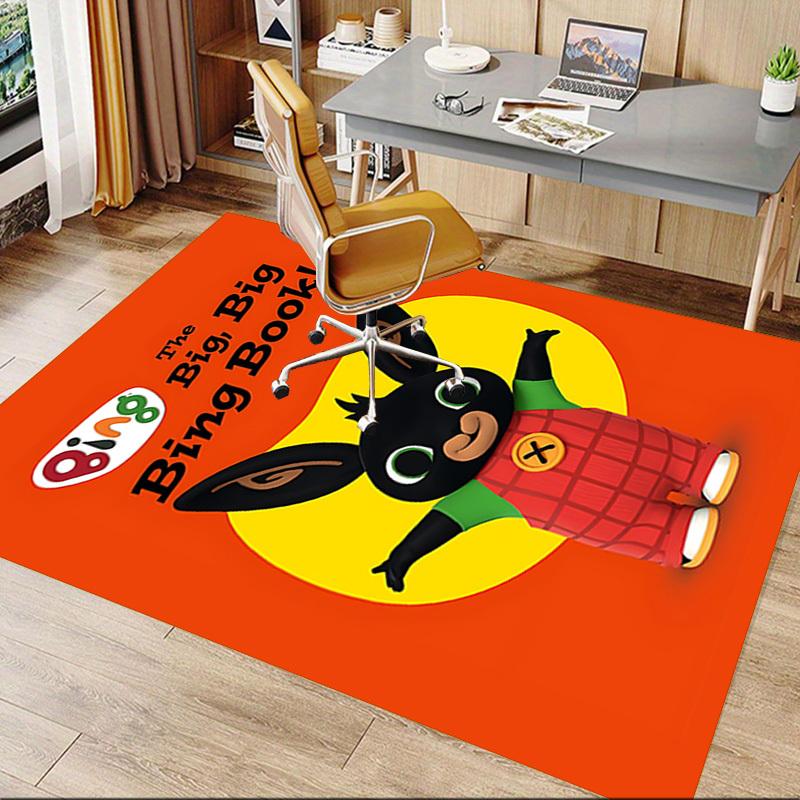 1PC Bing Big, Big Bing Book! Extra Large Non Slip Floor carpet, Office, family, bedroom, Studio Large Area Rug Indoor Rugs