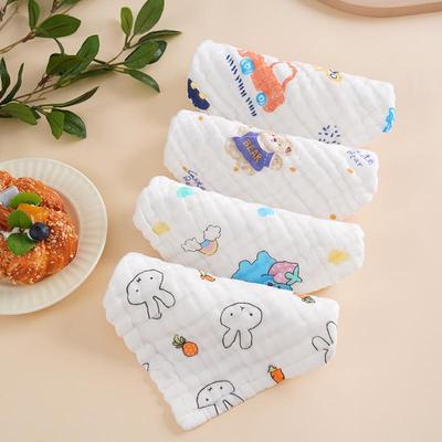 Gauze Baby Bibs & Washcloths - High-Density Newborn Towels, Class A