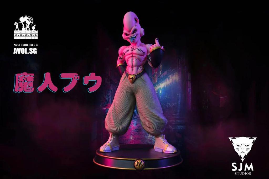 [USED] Dragon Ball Tattoo Majin Buu Garage Kit Figure Tatoo bu
