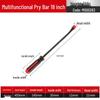 Extra Large Chrome Vanadium Steel Crowbar for Woodworking & Auto Repair - Multi-functional Flathead Pry Bar
