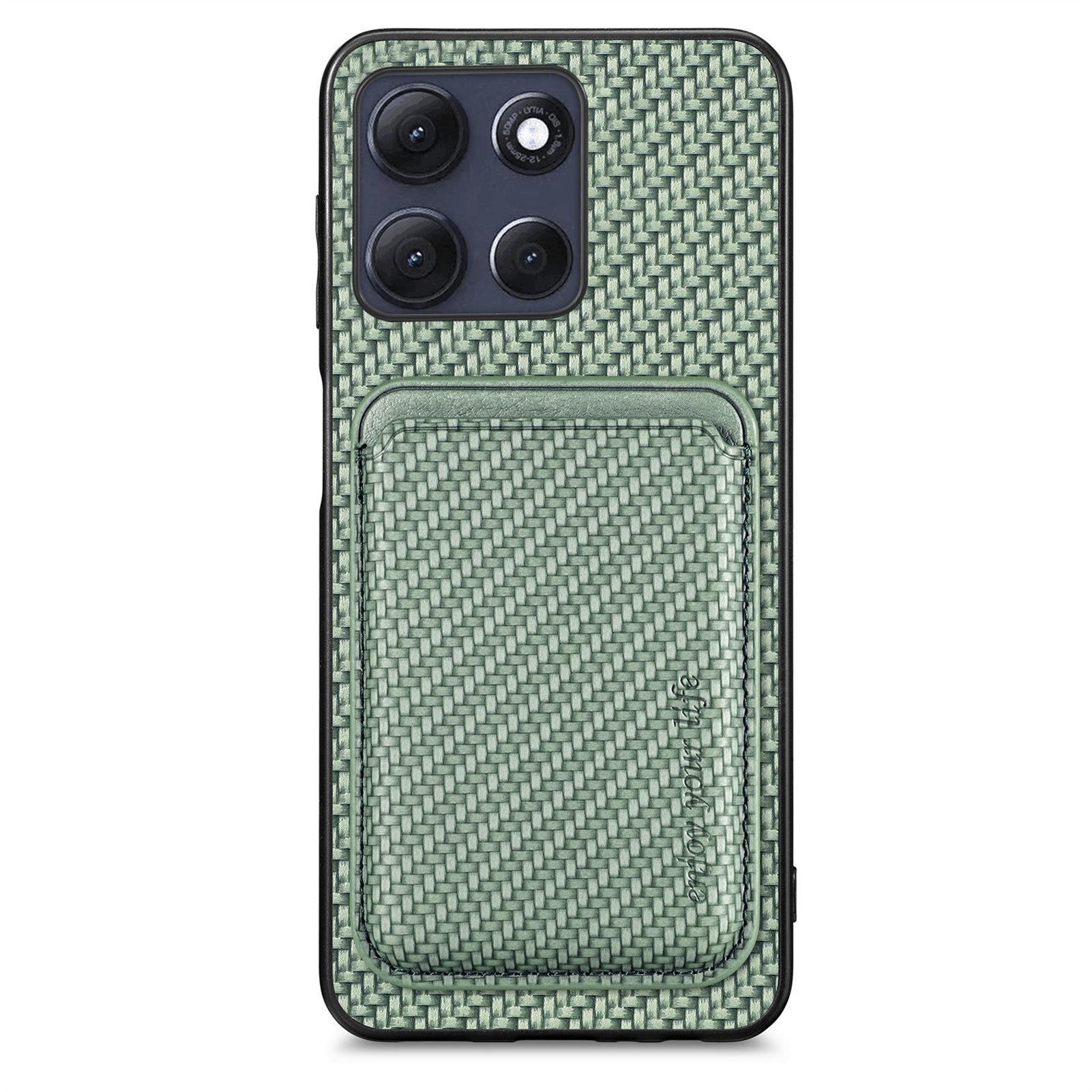 

Для Motorola Moto G86 Power 5G Чохол Магнітний Знімний Тримач для Карт Задня Кришка Телефона