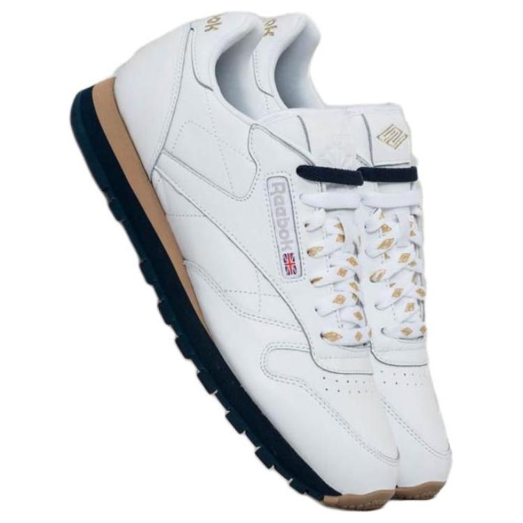 Reebok Beams X Classic Leather Lightweight Comfortable Low-Top Lifestyle Sneakers Men Sneakers White CN2175