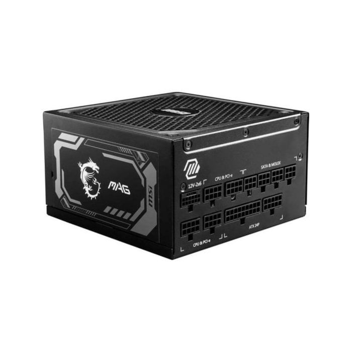 Fuente De Alimentacion MSI 1000W 80 Plus Gold MAG A1000GL Modular ATX 3.1 PCIe 5.0