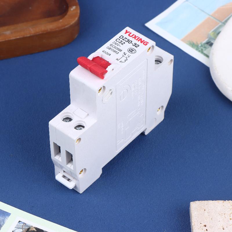 DZ30LE Residual Current Circuit Breaker 230V 1P+N Residual Circuit Breaker With Over And Short Current Leakage Protection RCBO M