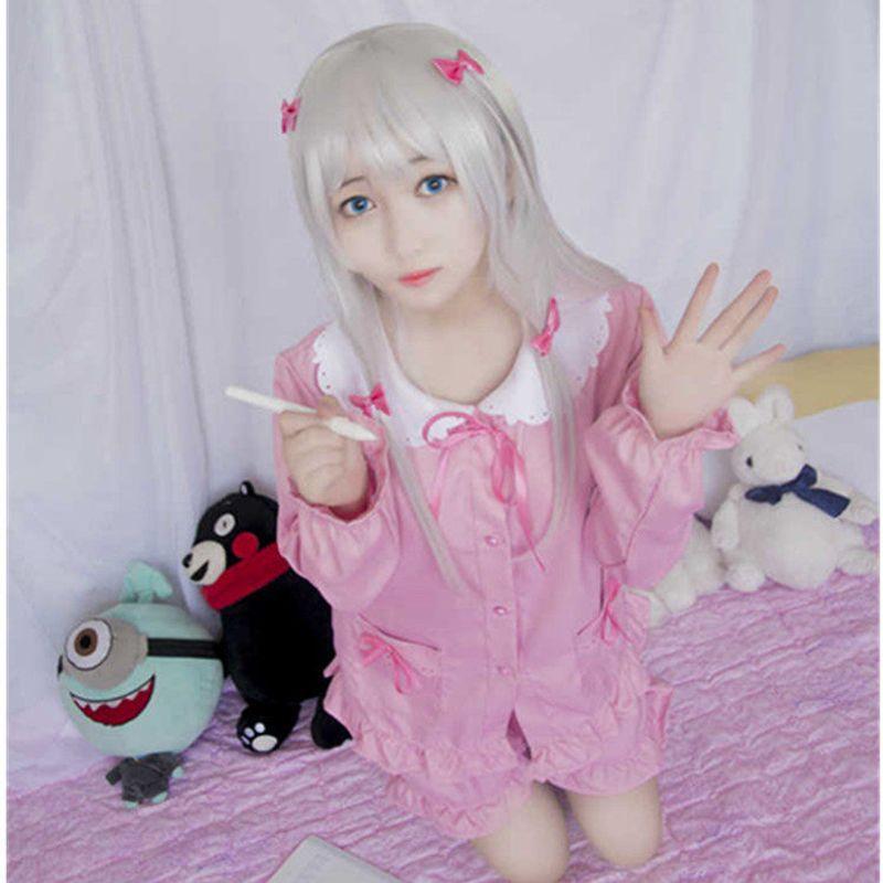 Star Romance Erotic Comics Eromanga Sensei Izumi Sagiri Pajamas Cosplay Costume in Stock