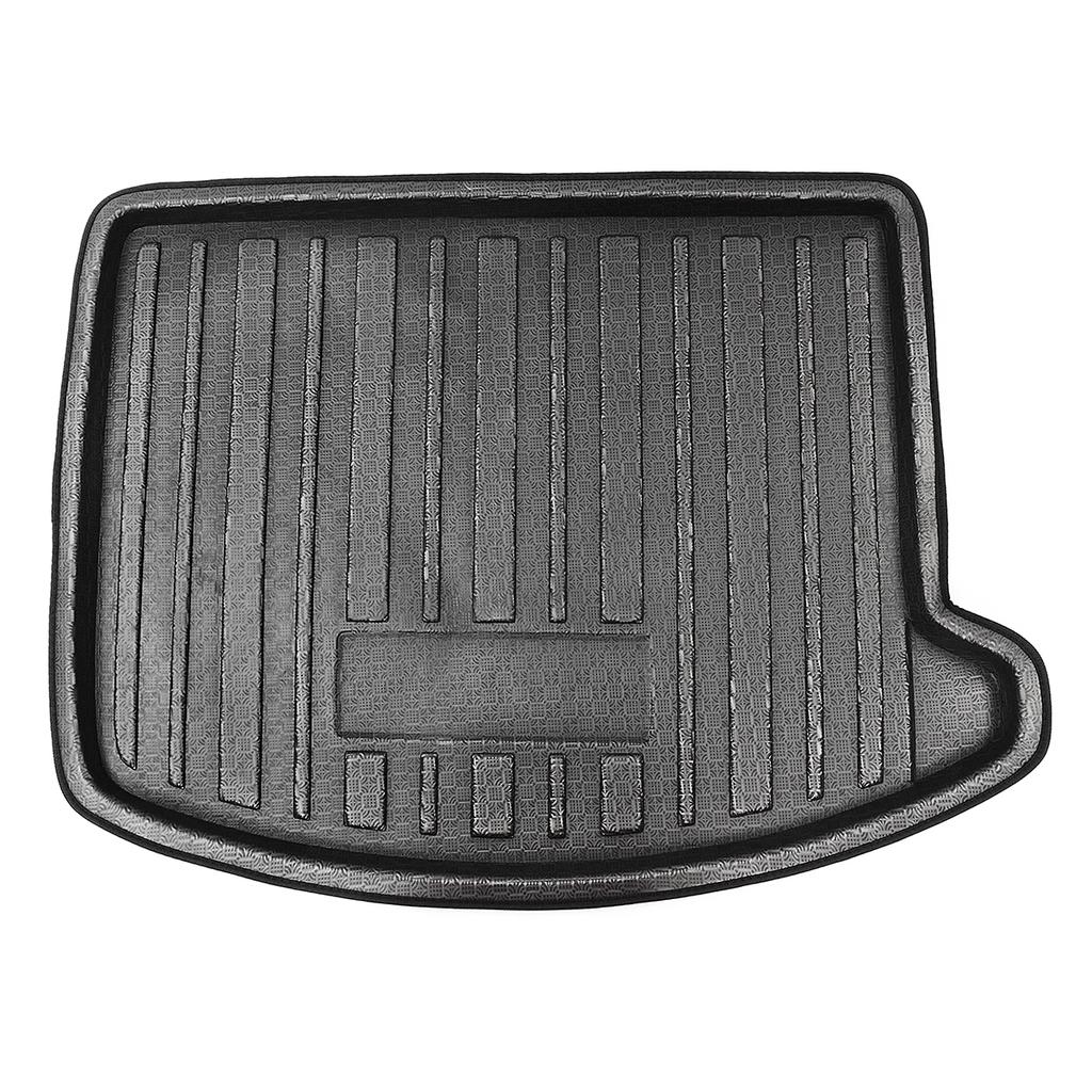 Interior Rear Trunk Tray Cargo Boot Mat Liner Carpet Black For