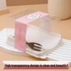 Japanese Cake Roll Transparent Pastry Box Set