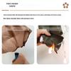 Cold-Proof Winter Camping Tent: Portable, Rainproof, Flame-Retardant, Sun-Protected, Large Tunnel Design with Rear Room