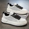 Fashion Men's Fashion Casual Shoes 2025 Spring New Mesh Breathable Comfortable Thick Sole Sports Shoes Versatile Low Top Chunky sneakers