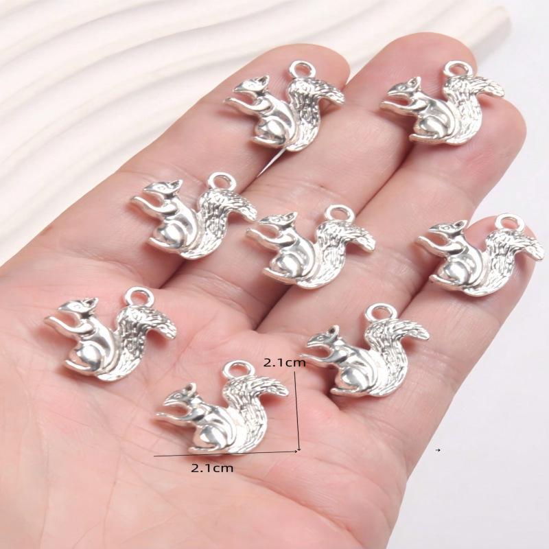 Nature-Inspired Hip Hop Animal & Insect Alloy Charm Pendant for DIY Necklaces & Bracelets