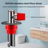Stainless Steel Floor Drain Cores Efficient Drainage Shower Drain Cover Floor Strainer  Garage
