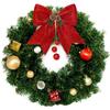 Cones Xmas Decorative Red Wreaths Durable Christmas Decoration Christmas Bow Bow Ties Home Ornament