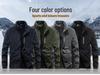 Men's Thick Fleece-Lined Stand-Up Collar Cardigan: Trendy, Warm Autumn/Winter Long-Sleeve Jacket