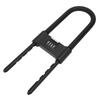 4 Digit Combination Padlock Heavy Duty 160 280mm Adjustable U Shape Security Code Lock for Bikes Gate Shed Fence