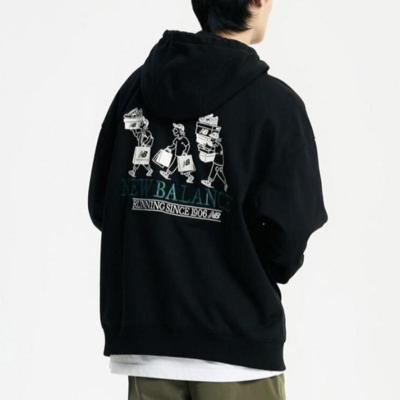 New Balance Uni Nb Boy Graphic Hoodie Nbn0d33803 1