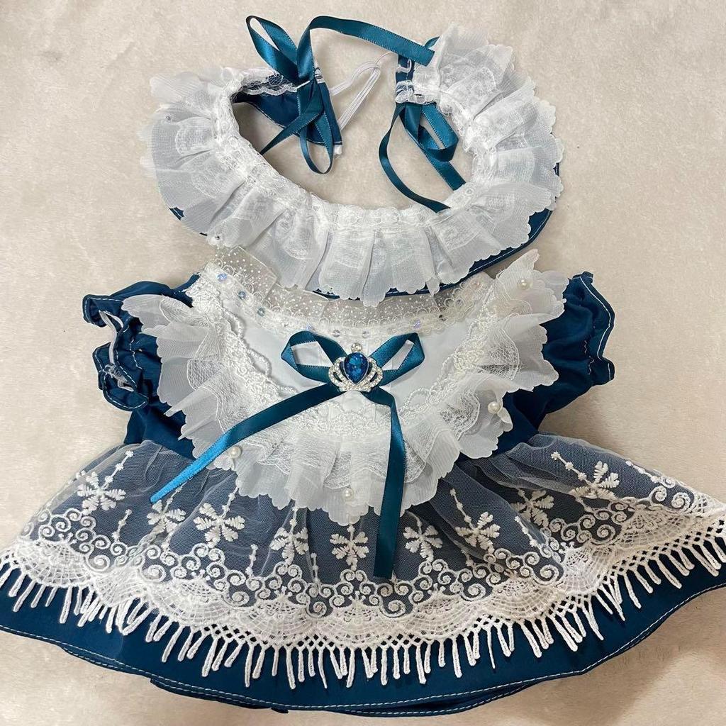 [USED] 40cm Plush Doll Dress-Up Lolita Dress
