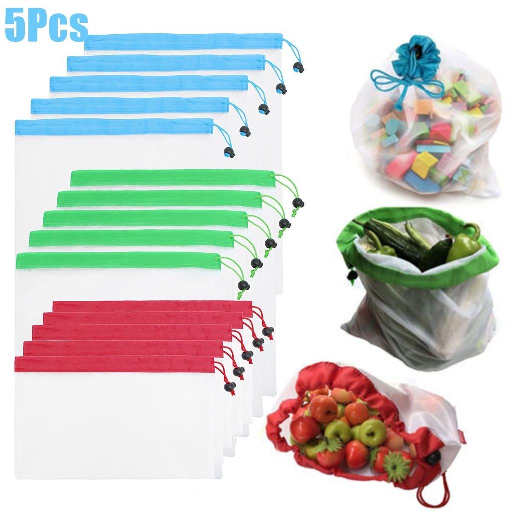 reusable mesh shopping bags
