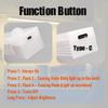 Motion Sensor Light 50/30/20cm USB Rechargeable LED Lamp Magnetic Night Light Bar Induction Cabinet Light For Closet Wardrobe