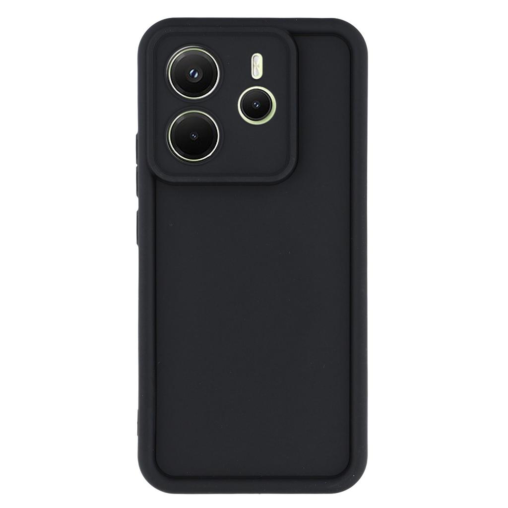 For Xiaomi Redmi Note 14 4G (163.25x76.55x8.16mm) Case Grooved Design TPU Anti Slip Phone Cover