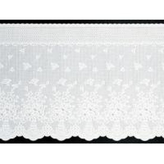 

Длина 90 см x Штора на липучке, 90 см, ML-9001 белый