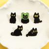 New Cute Black Brooch Funny Kitten Metal Brooches Lapel Pins Badge On Backpack Costume Accessories Jewelry For Friend Gift