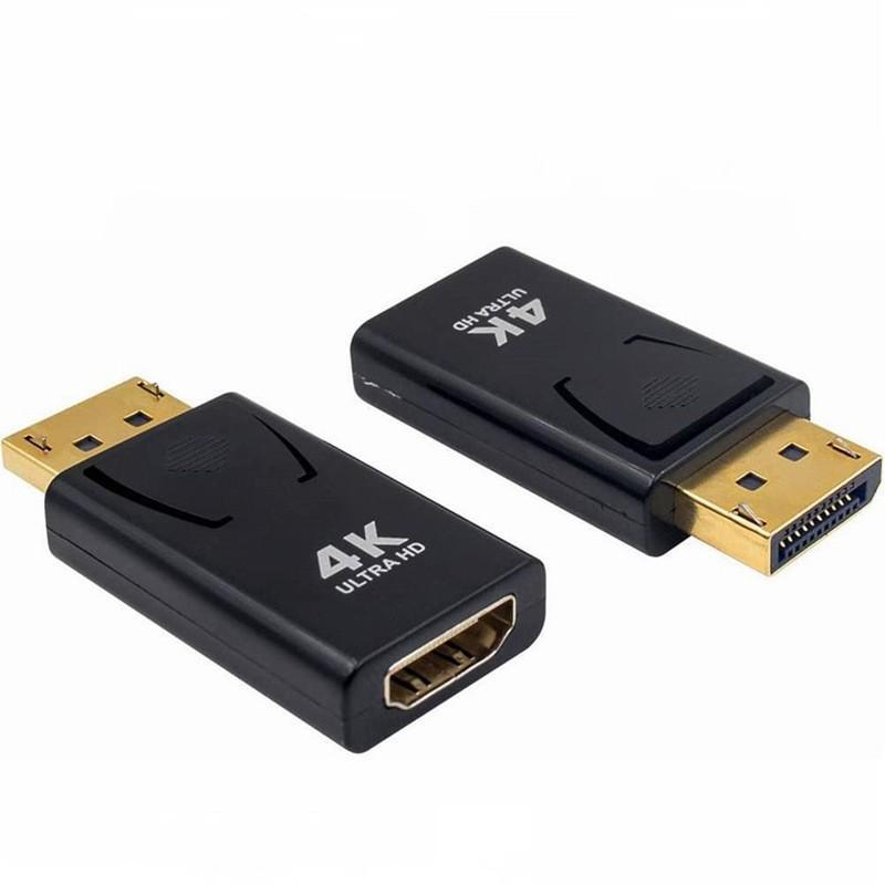 4K DisplayPort to HDMI Adapter for TV & Monitor