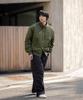 Jemut Retain Ma-1 Bomber Jacket Khaki Oyjk2598