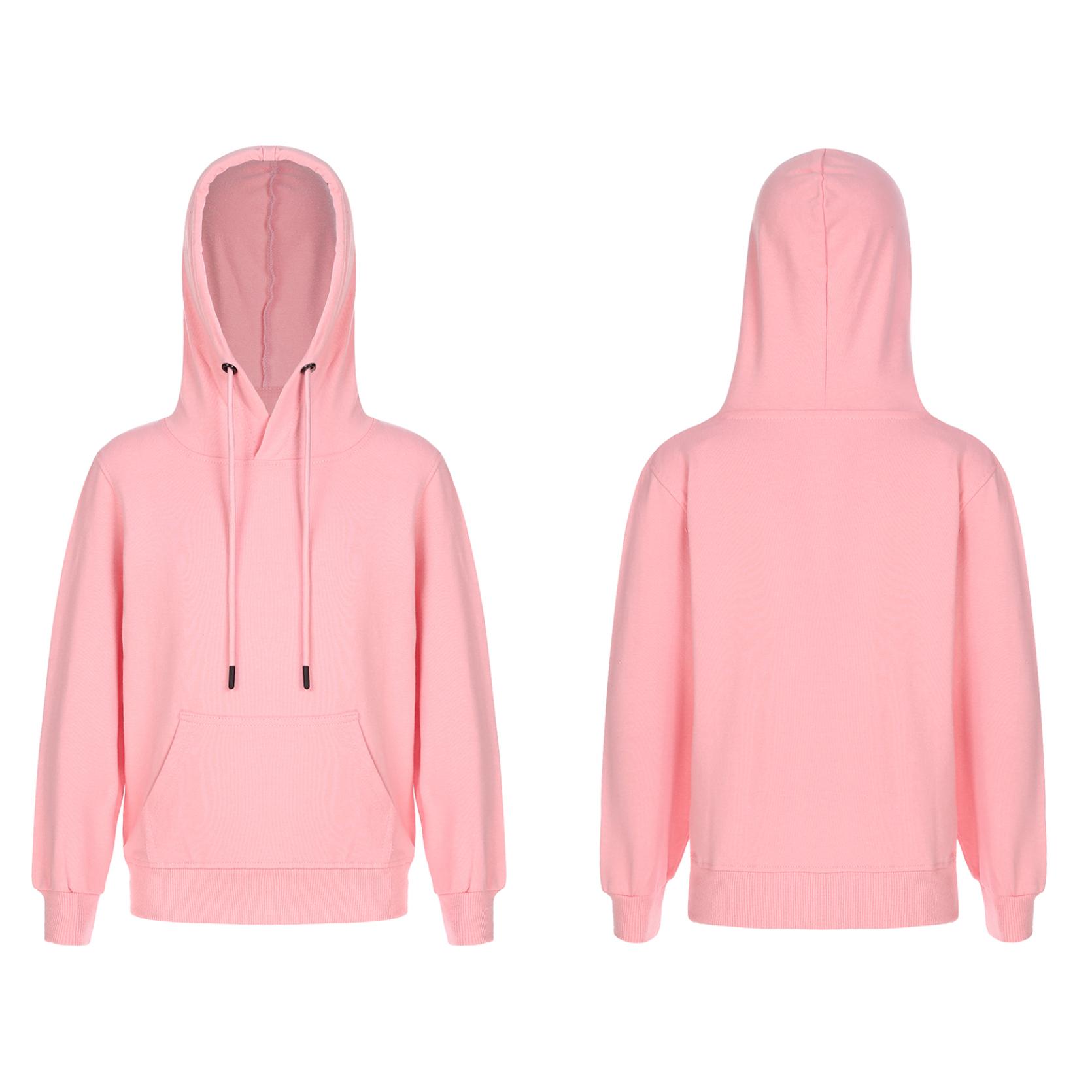 

Детская стильная одежда, толстовка с длинными рукавами, топ на шнурке для мальчиков, повседневная одежда, спортивная одежда 5-6 Years розовый