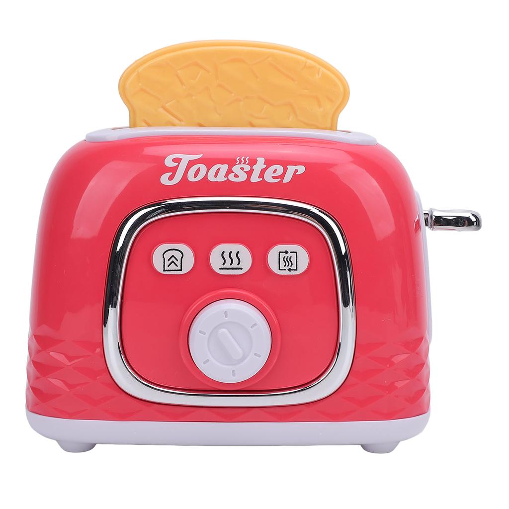 Bread Maker Toy Simulation Kids Play Toaster Pretend Play Kitchen Appliance for Children