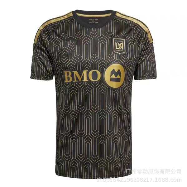 2627 Los Angeles Trikot LAFC schwarz und gold Heimtrikot Nr. 7 Sun Xingmin SOHN Nr. 9 Giroud Fußballtrikot
