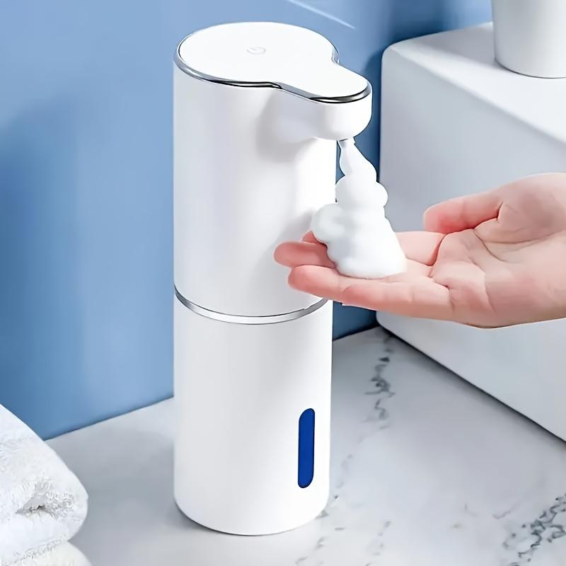 1pc Automatic Soap Dispenser 380ml/13.5oz Touchless Sensor Foaming Soap Dispenser USB Rechargeable For Bathroom & Kitchen