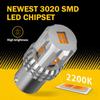 AUXITO CANBUS 2x 1157 LED Turn Signal Indicator Parking Light Bulbs Amber Yellow